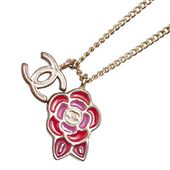 シャネル ココマーク カメリア 花 ブレスレット ゴールド メッキ レディース CHANEL 【中古】