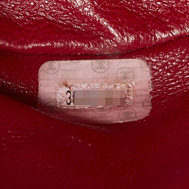 シャネル マトラッセ ココマーク リュック バックパック レッド ラムスキン レディース CHANEL 【中古】