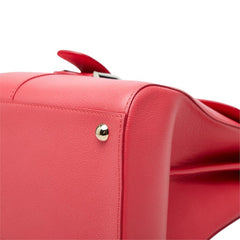 デルヴォー ブリヨン ハンドバッグ 2WAY ショルダーバッグ ピンク レザー レディース DELVAUX 中古