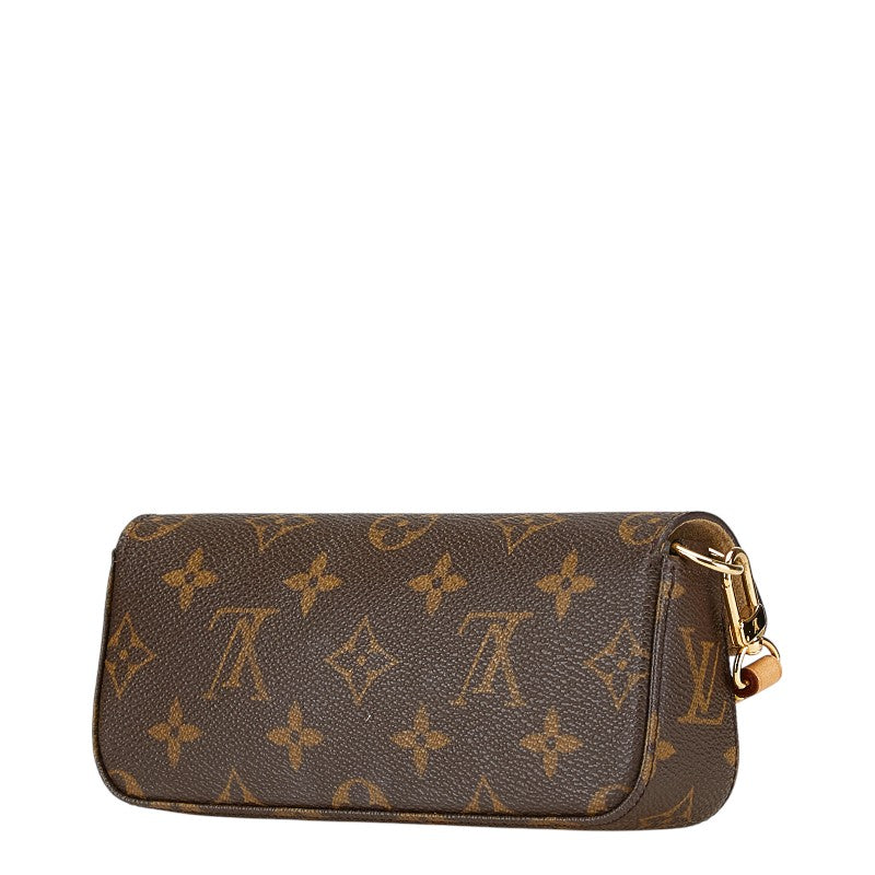 ルイ ヴィトン モノグラム ポシェット ラグーン メガネ サングラスケース M60008 ブラウン PVC レザー レディース LOUIS VUITTON 【中古】