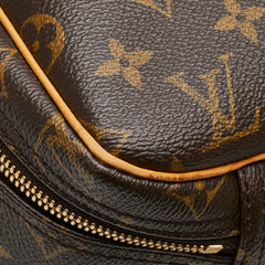 ルイ ヴィトン モノグラム エクスキュルシオン ハンドバッグ M41450 ブラウン PVC レザー レディース LOUIS VUITTON 【中古】