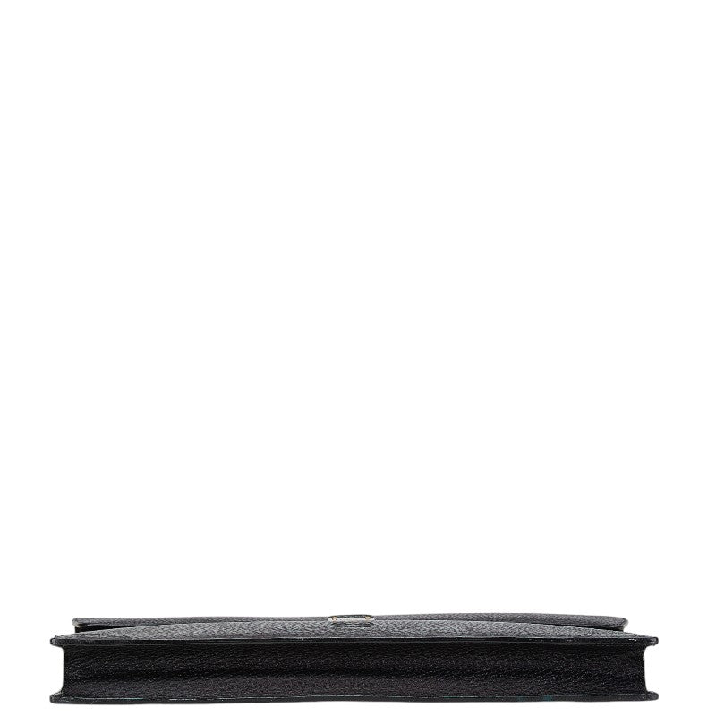 ロエベ アナグラム ブリーフケース ブラック レザー レディース LOEWE 【中古】