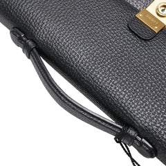 ロエベ アナグラム ブリーフケース ブラック レザー レディース LOEWE 【中古】