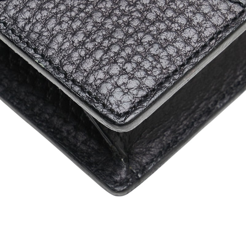 ロエベ アナグラム ブリーフケース ブラック レザー レディース LOEWE 【中古】