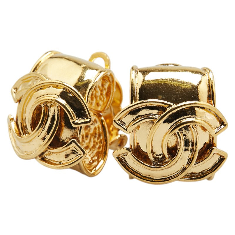 シャネル ヴィンテージ ココマーク イヤリング ゴールド メッキ レディース CHANEL 【中古】