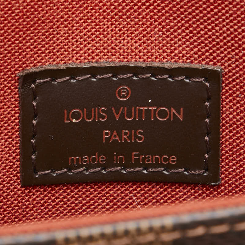 ルイ ヴィトン ダミエ ポートベロー 斜め掛け ショルダーバッグ N45271 ブラウン PVC レザー レディース LOUIS VUITTON 【中古】