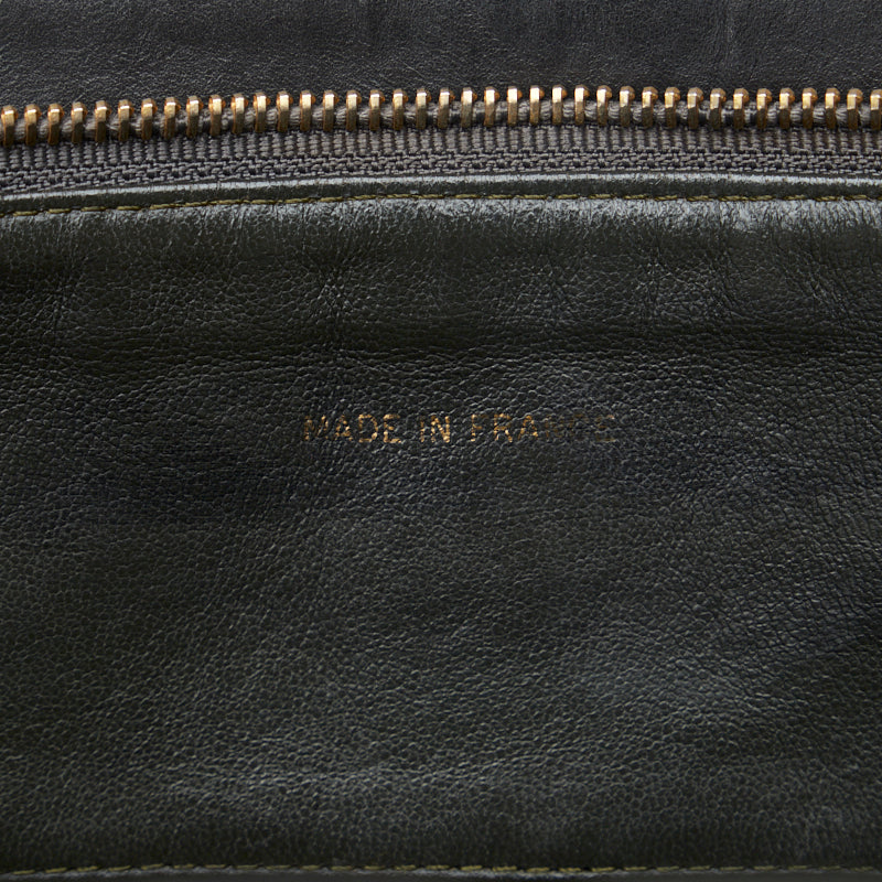 シャネル マトラッセ ココマーク チェーン ショルダーバッグ トートバッグ ブラック ゴールド ラムスキン レディース CHANEL 【中古】