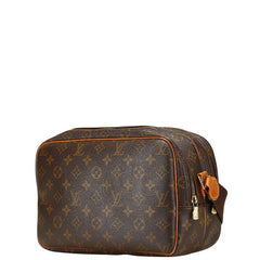 ルイ ヴィトン モノグラム リポーターPM 斜め掛け ショルダーバッグ M45254 ブラウン PVC レザー レディース LOUIS VUITTON 【中古】