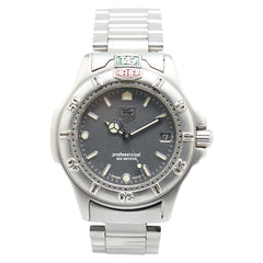 タグホイヤー プロフェッショナル200 腕時計 999.213A クオーツ グレー文字盤 ステンレススチール レディース TAG HEUER 【中古】
