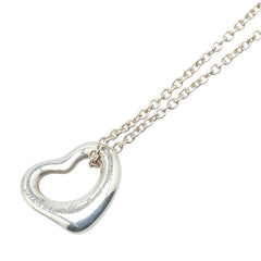 ティファニー オープンハート ネックレス シルバー SV925 シルバー レディース TIFFANY&Co. 【中古】
