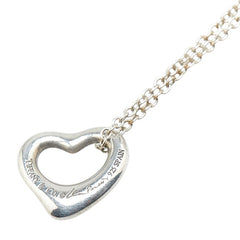 ティファニー オープンハート ペンダントネックレス SV925 シルバー レディース TIFFANY&Co. 【中古】