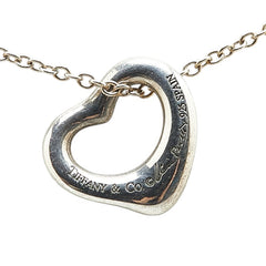 ティファニー オープンハート ペンダントネックレス SV925 シルバー レディース TIFFANY&Co. 【中古】