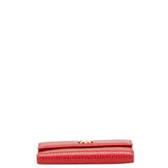 グッチ GGマーモント 二つ折り財布 456122 レッド レザー レディース GUCCI 【中古】