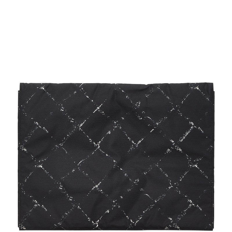 シャネル 旧トラベルライン 仕分けケース ブラック ナイロン レディース CHANEL 【中古】