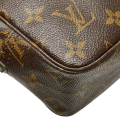 ルイ ヴィトン モノグラム トゥルース トワレット23 セカンドバッグ クラッチバッグ M47524 ブラウン PVC レディース LOUIS VUITTON 【中古】