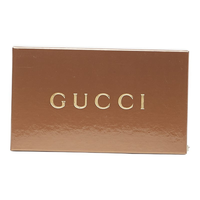 グッチ GGキャンバス 長財布 153211 ベージュ ピンク キャンバス レザー レディース GUCCI 【中古】