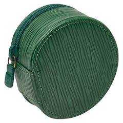 ルイ ヴィトン エピ エクランビジュー8 アクセサリーポーチ ジュエリーケース ボルネオグリーン レザー レディース LOUIS VUITTON 【中古】