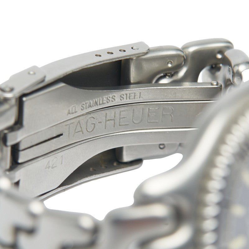タグホイヤー セル 腕時計 S99.706 クオーツ グレー文字盤 ステンレススチール メンズ TAG HEUER 【中古】