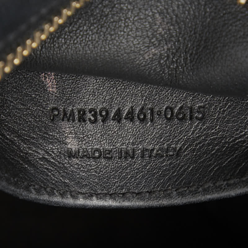 サンローラン ベイビーカバス ハンドバッグ ショルダーバッグ 2WAY 394461 ブラック レザー レディース SAINT LAURENT 【中古】