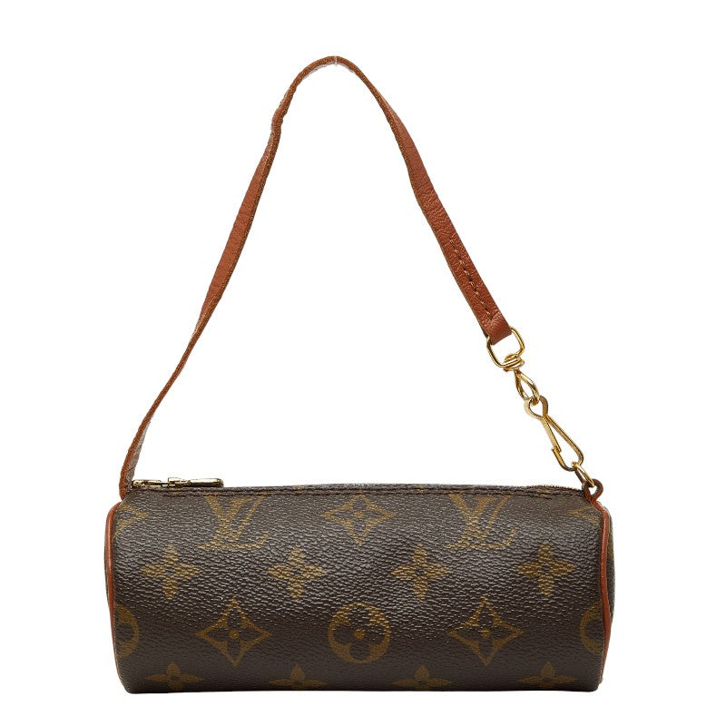 ルイ ヴィトン モノグラム パピヨン 付属 ポーチ ブラウン PVC レザー レディース LOUIS VUITTON 【中古】