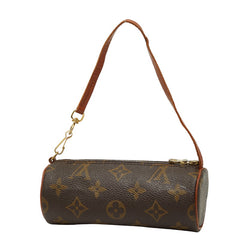 ルイ ヴィトン モノグラム パピヨン 付属 ポーチ ブラウン PVC レザー レディース LOUIS VUITTON 【中古】