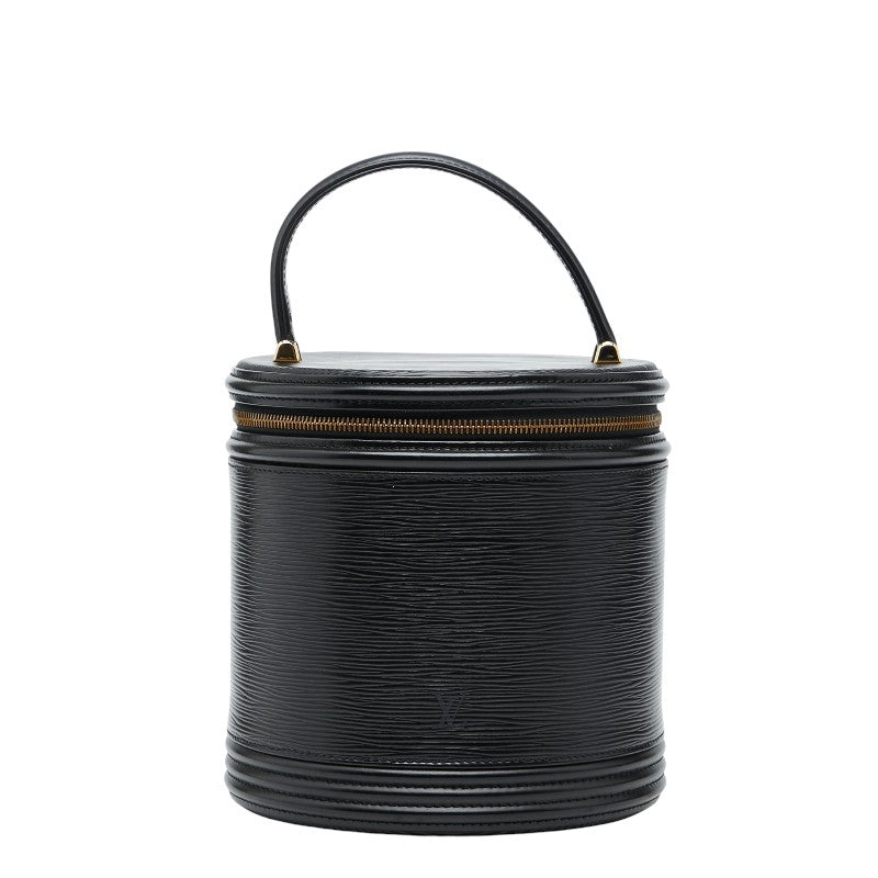 ルイ ヴィトン エピ カンヌ ハンドバッグ バニティバッグ M48032 ノワール ブラック レザー レディース LOUIS VUITTON 【中古】