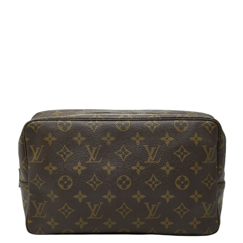 ルイ ヴィトン モノグラム トゥルーストワレット 28 セカンドバッグ クラッチバッグ ポーチ ブラウン PVC レディース LOUIS VUITTON 【中古】