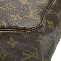 ルイ ヴィトン モノグラム トゥルーストワレット 28 セカンドバッグ クラッチバッグ ポーチ ブラウン PVC レディース LOUIS VUITTON 【中古】