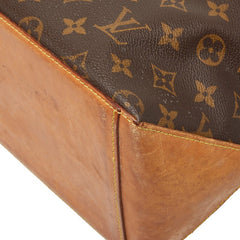 ルイ ヴィトン モノグラム カバメゾ ショルダーバッグ トートバッグ M51151 ブラウン PVC レザー レディース LOUIS VUITTON 【中古】
