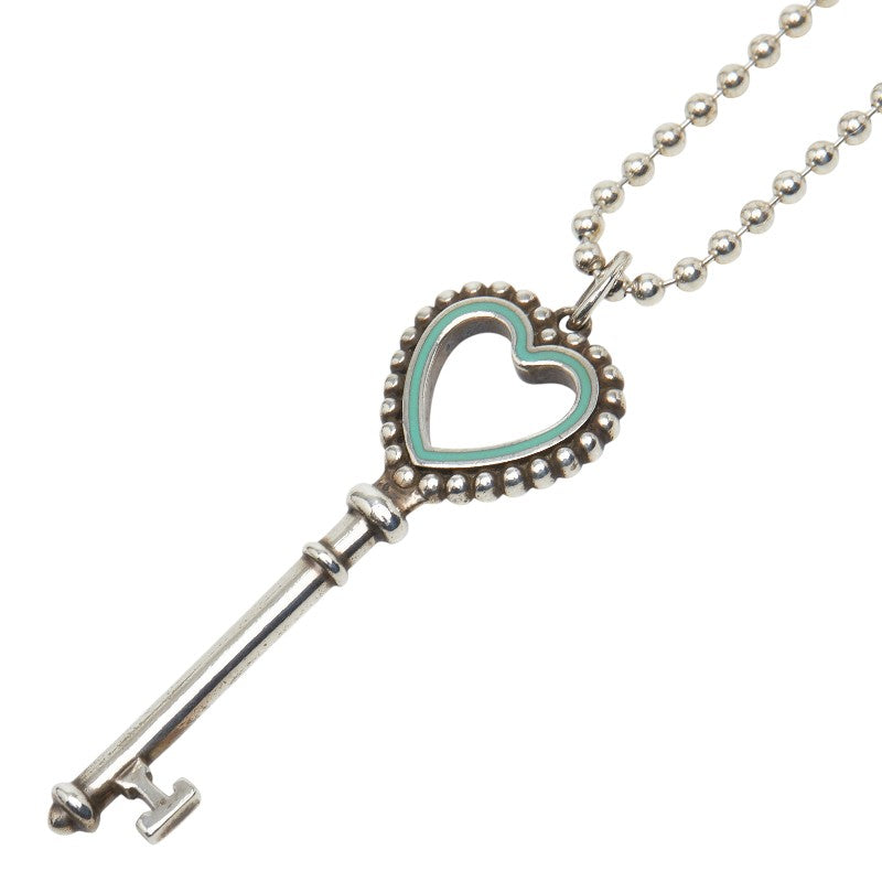 ティファニー ハートキー ネックレス SV925 シルバー レディース TIFFANY&Co. 【中古】
