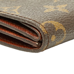 ルイ ヴィトン モノグラム ポルトモネ グゼ コインケース 小銭入れ M61970 ブラウン PVC レザー レディース LOUIS VUITTON 【中古】