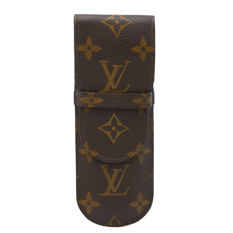 ルイ ヴィトン モノグラム エテュイ スティロ ペンケース M62990 ブラウン PVC レディース LOUIS VUITTON 【中古】