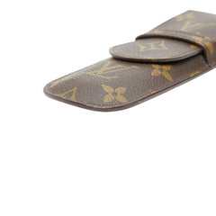 ルイ ヴィトン モノグラム エテュイ スティロ ペンケース M62990 ブラウン PVC レディース LOUIS VUITTON 【中古】