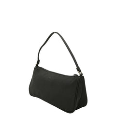 プラダ 三角ロゴプレート ハンドバッグ ワンショルダーバッグ ブラック ナイロン レディース PRADA 【中古】
