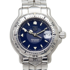 タグホイヤー 6000シリーズ 腕時計 WH2313-K1 自動巻き ネイビー文字盤 ステンレススチール レディース TAG HEUER 【中古】