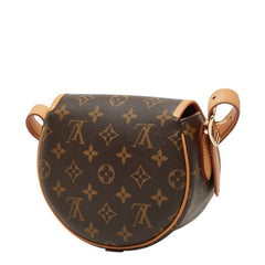 ルイ ヴィトン モノグラム タンブラン 斜め掛け ショルダーバッグ M44860 ブラウン PVC レザー レディース LOUIS VUITTON 中古