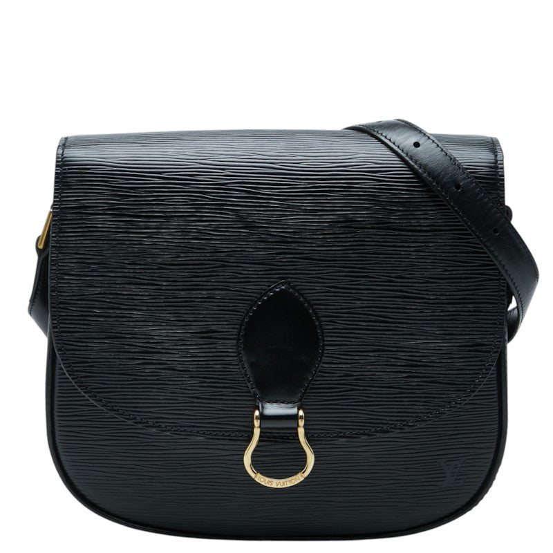 ルイ ヴィトン エピ サンクルー 斜め掛け ショルダーバッグ M52192 ノワール ブラック レザー レディース LOUIS VUITTON 中古