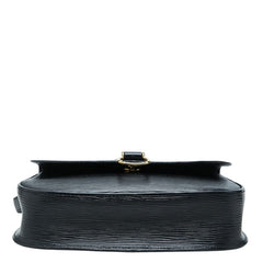 ルイ ヴィトン エピ サンクルー 斜め掛け ショルダーバッグ M52192 ノワール ブラック レザー レディース LOUIS VUITTON 中古
