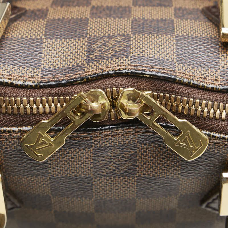 ルイ ヴィトン ダミエ アルマPM ハンドバッグ N53151 ブラウン PVC レザー レディース LOUIS VUITTON 【中古】