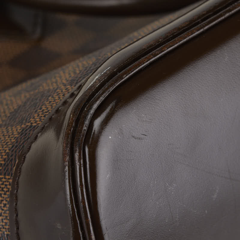 ルイ ヴィトン ダミエ アルマPM ハンドバッグ N53151 ブラウン PVC レザー レディース LOUIS VUITTON 【中古】