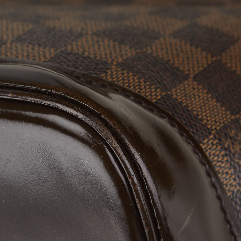ルイ ヴィトン ダミエ アルマPM ハンドバッグ N53151 ブラウン PVC レザー レディース LOUIS VUITTON 【中古】