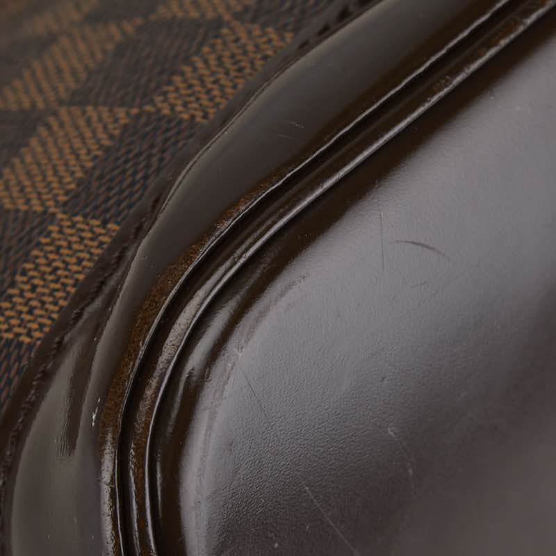 ルイ ヴィトン ダミエ アルマPM ハンドバッグ N53151 ブラウン PVC レザー レディース LOUIS VUITTON 【中古】