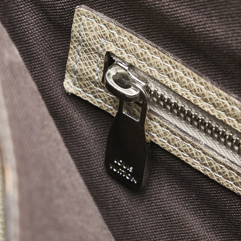 ルイ ヴィトン タイガ ミロ 斜め掛け ショルダーバッグ M32633 ポレール ベージュ レザー レディース LOUIS VUITTON 【中古】