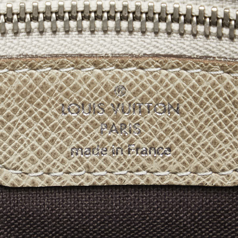 ルイ ヴィトン タイガ ミロ 斜め掛け ショルダーバッグ M32633 ポレール ベージュ レザー レディース LOUIS VUITTON 【中古】