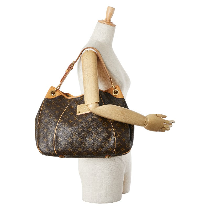 ルイ ヴィトン モノグラム ガリエラPM ワンショルダーバッグ M56382 ブラウン PVC レザー レディース LOUIS VUITTON 【中古】