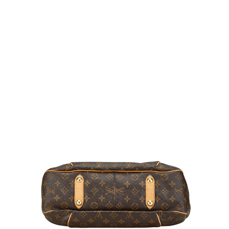 ルイ ヴィトン モノグラム ガリエラPM ワンショルダーバッグ M56382 ブラウン PVC レザー レディース LOUIS VUITTON 【中古】