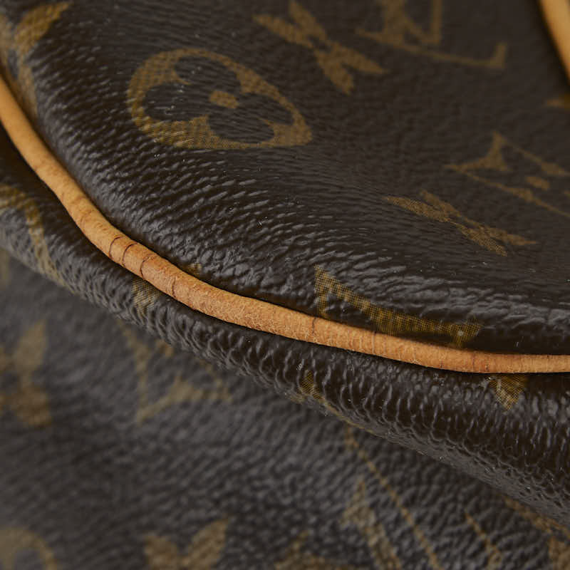 ルイ ヴィトン モノグラム ガリエラPM ワンショルダーバッグ M56382 ブラウン PVC レザー レディース LOUIS VUITTON 【中古】