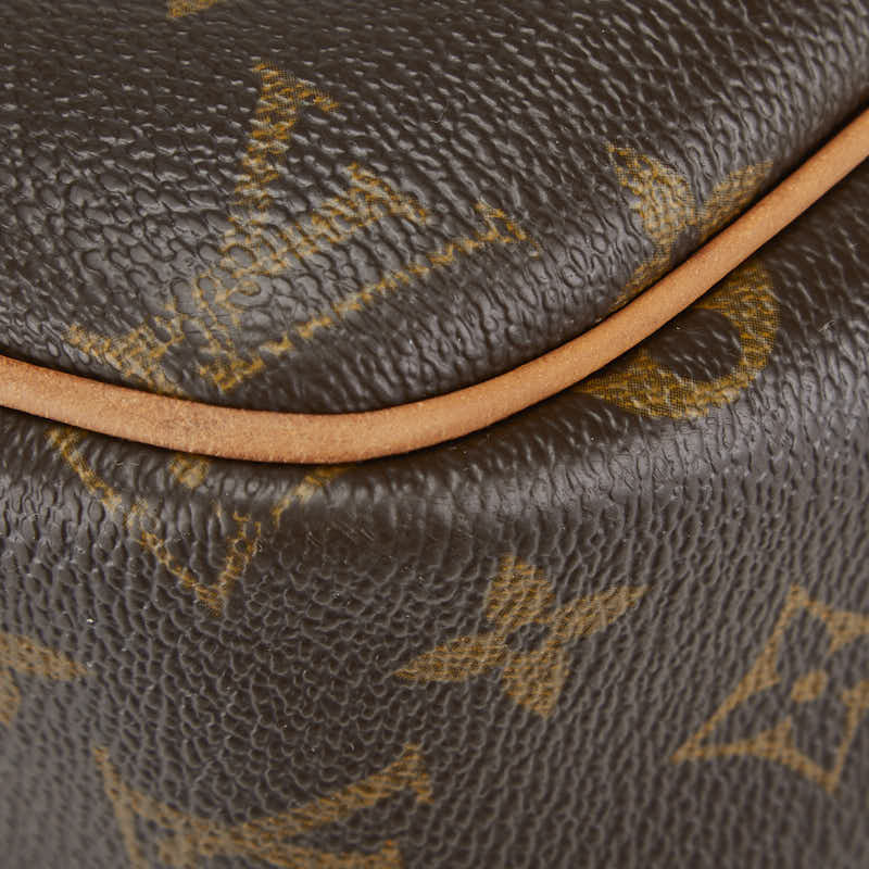 ルイ ヴィトン モノグラム リポーターPM 斜め掛け ショルダーバッグ M45254 ブラウン PVC レザー レディース LOUIS VUITTON 【中古】