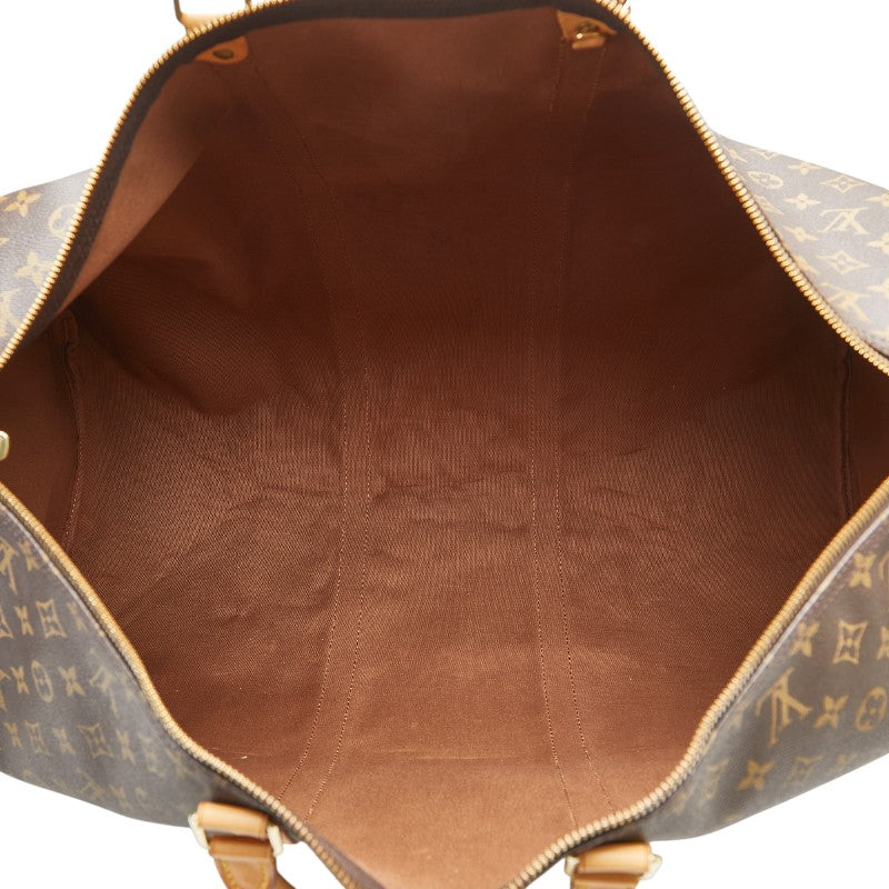 ルイ ヴィトン モノグラム キーポル60 ボストンバッグ トラベルバッグ M41422 ブラウン PVC レザー レディース LOUIS VUITTON 【中古】