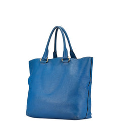プラダ ハンドバッグ ショルダーバッグ 2WAY ブルー レザー レディース PRADA 中古